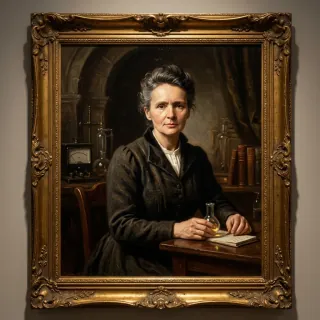 Marie Curie portrait